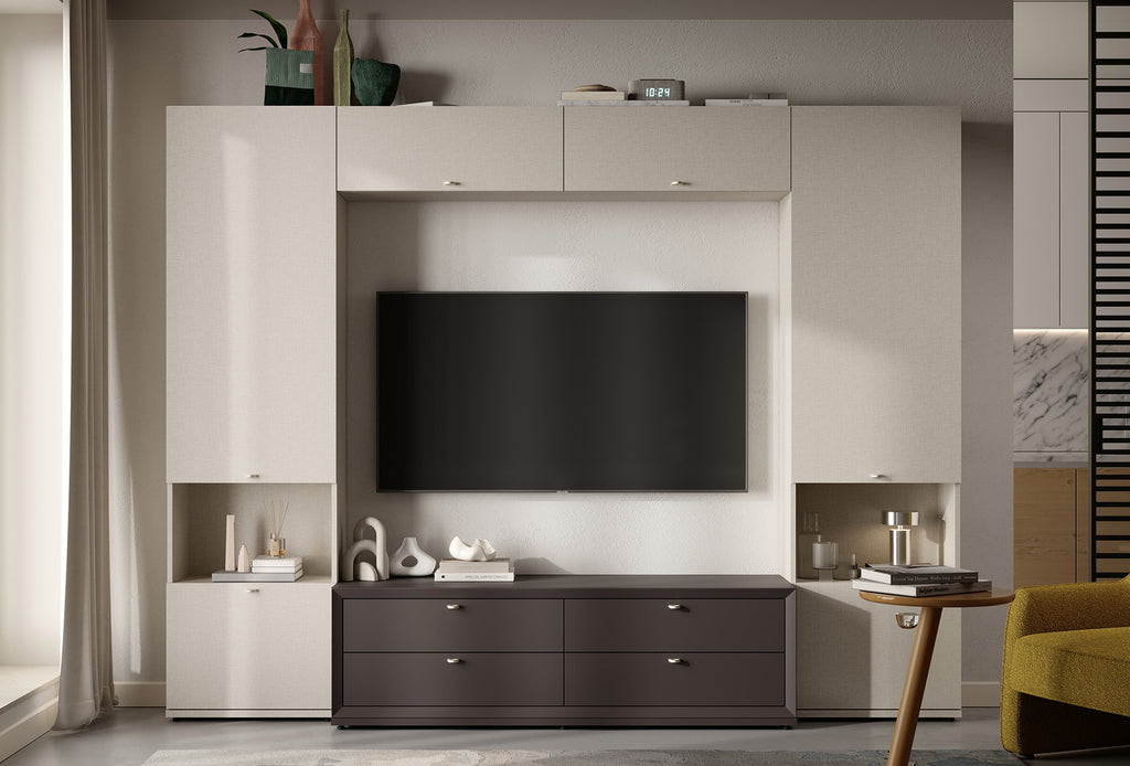 Fit & Flex 2 Kapaklı Boekenkast, 60x217 cm (BxH)
