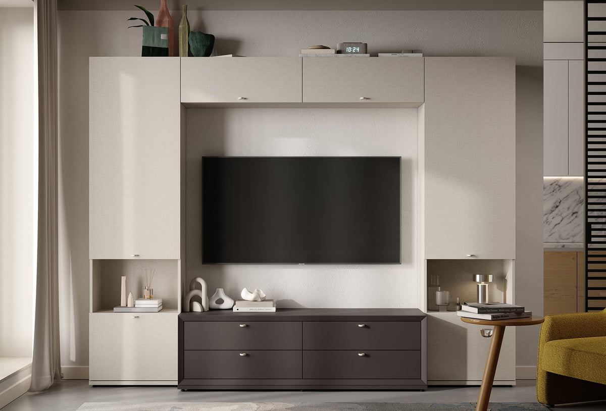 Fit & Flex 2-deurs Boekenkast, 60x217 cm (BxH)