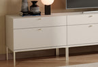 Fit & Flex 2 met Lade met Poten Module - Linnen, 80x67 cm (BxH)