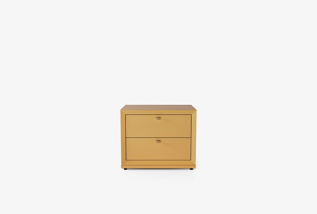 Fit & Flex 2 met Lade met Bedbodem Module - Geel, 60x49 cm (BxH)