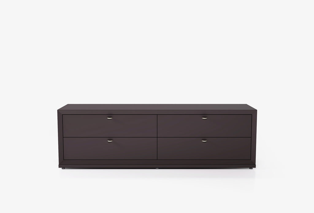 Fit & Flex 4 met Lade met Bedbodem Module - Bitter, 160x49 cm (BxH)