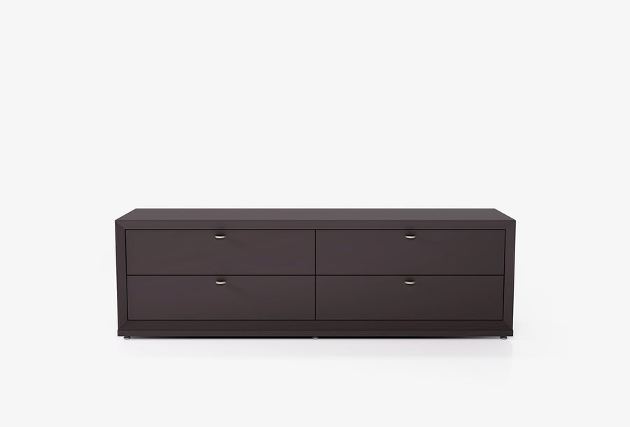 Fit & Flex 4 met Lade met Bedbodem Module - Bitter, 160x49 cm (BxH)
