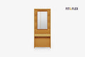 Fit & Flex Çok Amaçlı Dikey Module - Geel, 90x217 cm (BxH)