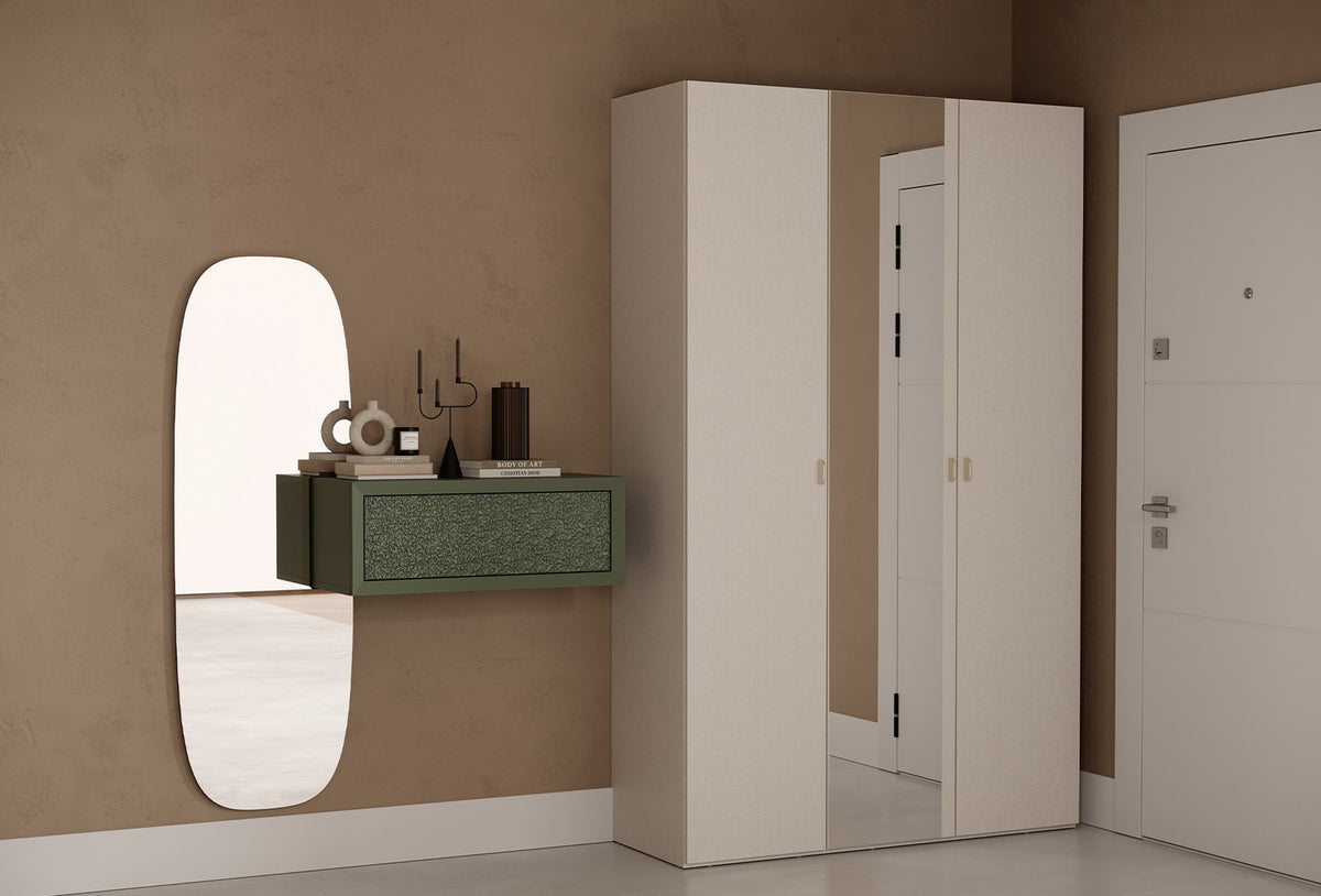 Fit & Flex 3-deurs Kapstok, 134x217 cm (BxH)