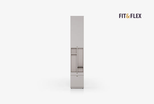 Fit & Flex Nachtkastje met Boekenkast, 40x217 cm (BxH)