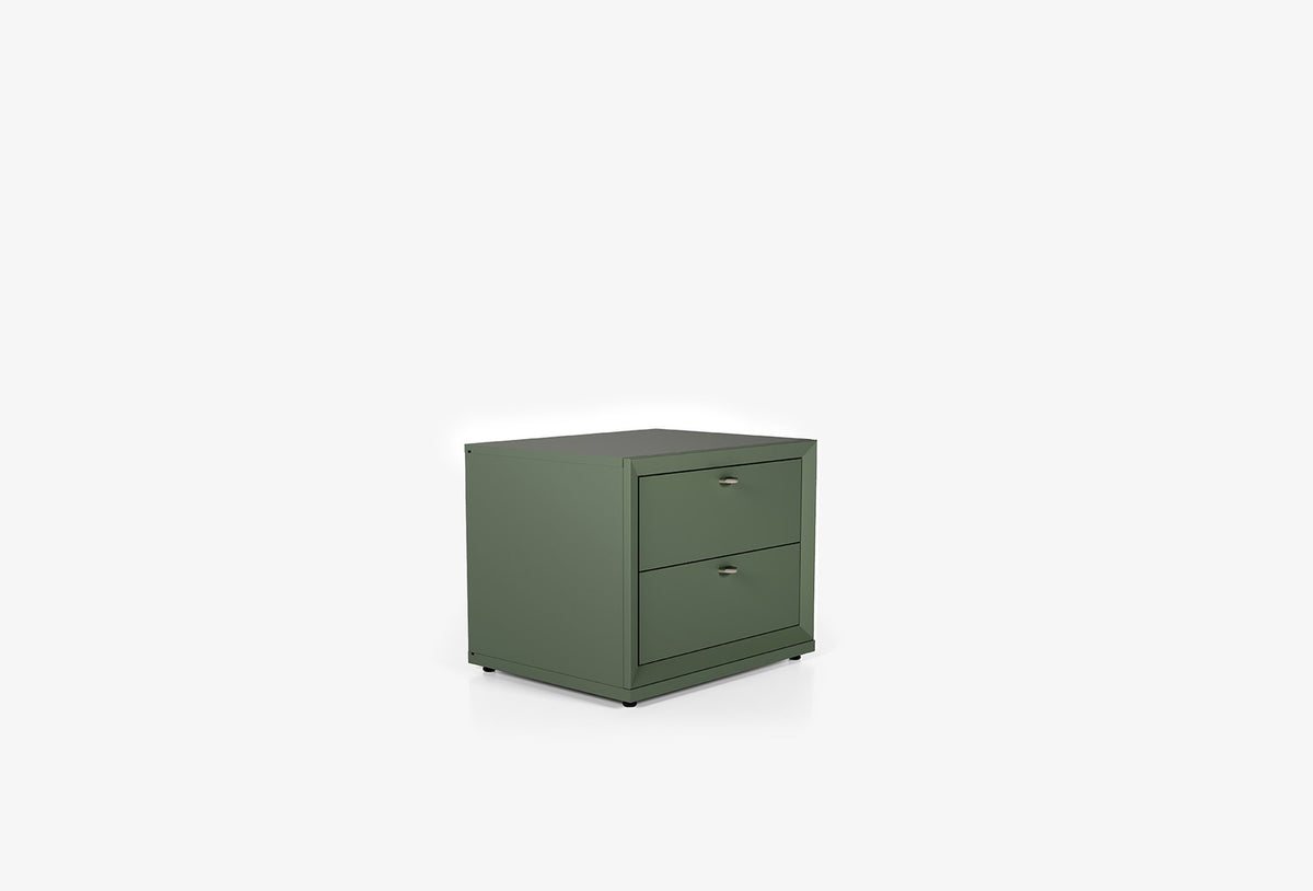 Fit & Flex 2 met Lade met Bedbodem Module - Groen, 60x49 cm (BxH)