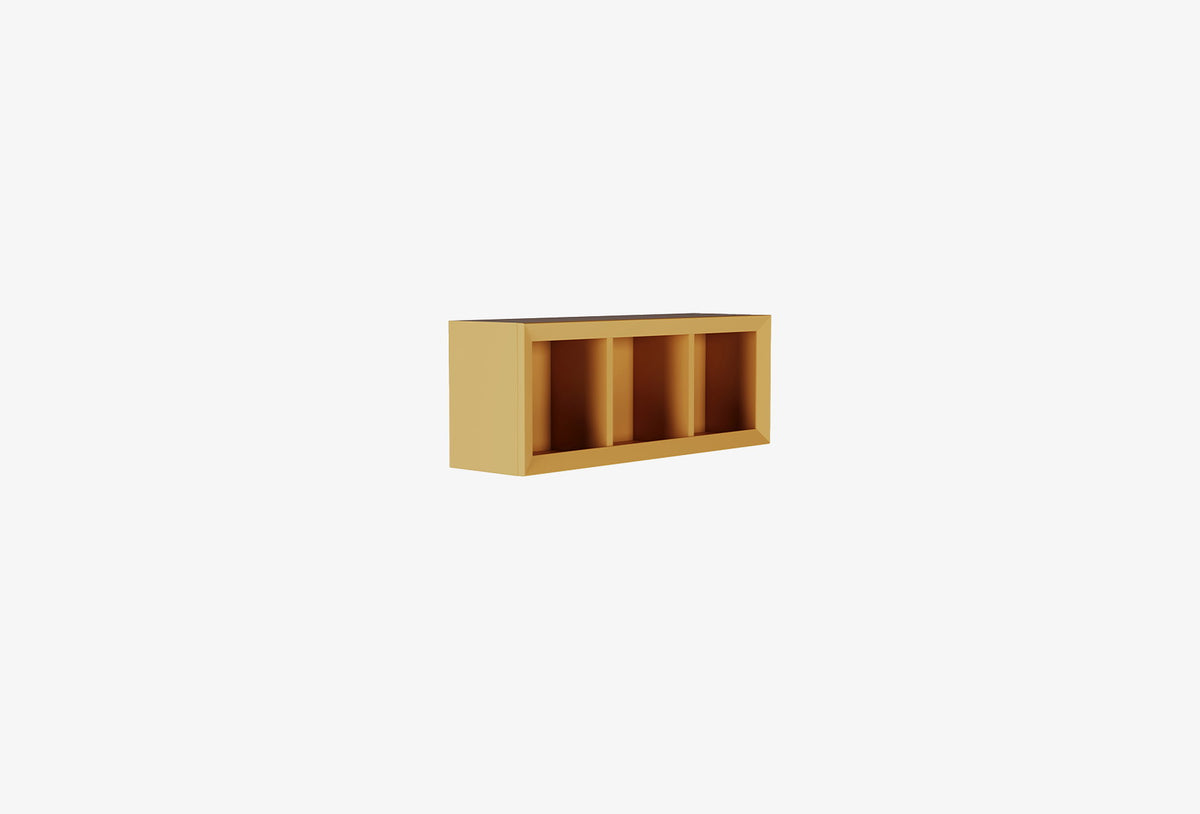 Fit & Flex Wandmodule - Geel, 80x30 cm (BxH)