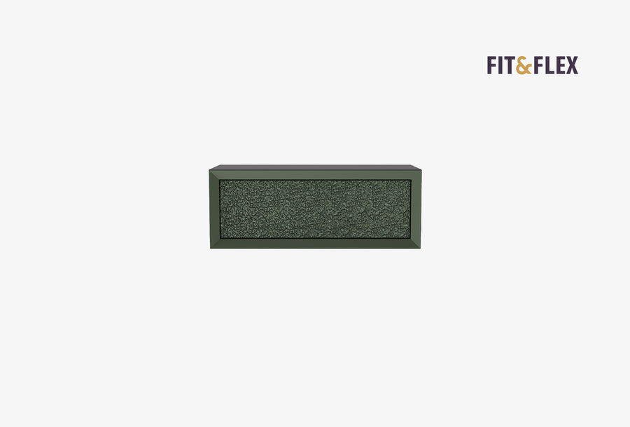 Fit & Flex Wandmodule met Lade - Groen, 80x30 cm (BxH)