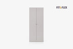 Fit & Flex 2-deurs Kast, 90x217 cm (BxH)