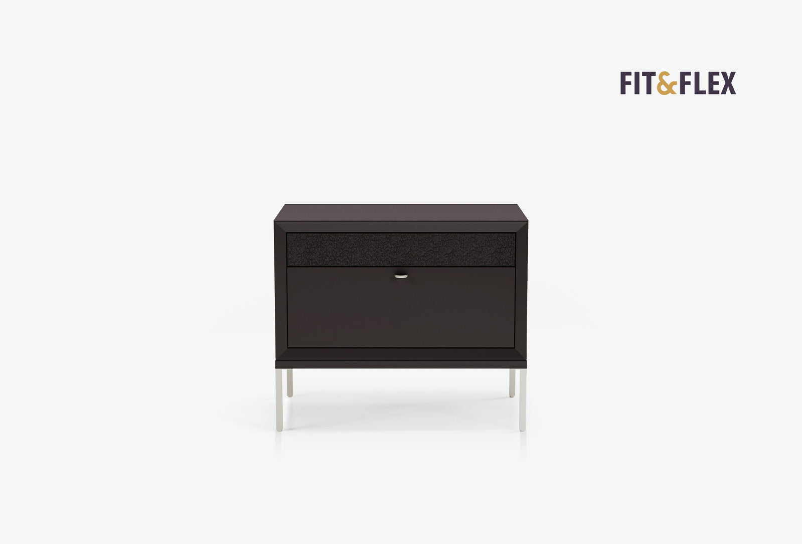 Fit & Flex 2 met Lade met Poten Module - Bitter, 80x67 cm (BxH)