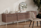 Fit & Flex 2 met Lade met Poten Module - Sorbet, 80x67 cm (BxH)