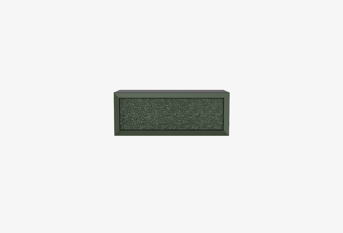 Fit & Flex Wandmodule met Lade - Groen, 80x30 cm (BxH)