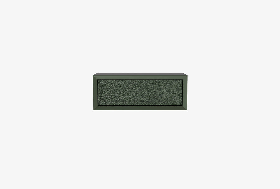 Fit & Flex Wandmodule met Lade - Groen, 80x30 cm (BxH)