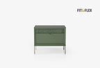 Fit & Flex 2 met Lade met Poten Module - Groen, 80x67 cm (BxH)