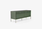 Fit & Flex 4 met Lade met Poten Module - Groen, 160x67 cm (BxH)