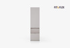 Fit & Flex 2-deurs Boekenkast, 60x217 cm (BxH)