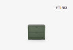 Fit & Flex 2 met Lade met Bedbodem Module - Groen, 60x49 cm (BxH)