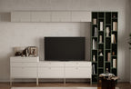 Fit & Flex Boekenkast - Groen, 40x217 cm (BxH)