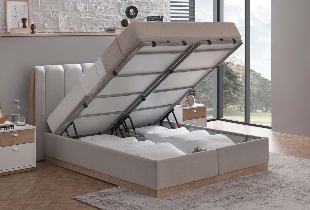 Enza Home | Polka Baza 160x200 | Bed | Met Opbergruimte