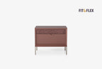Fit & Flex 2 met Lade met Poten Module - Sorbet, 80x67 cm (BxH)
