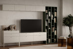 Fit & Flex Boekenkast - Groen, 40x217 cm (BxH)