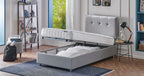 Yatas Bedding | Somni Baza Incl. Hoofdbord 2 in 1 Set | Boxsprings | Met Opbergruimte