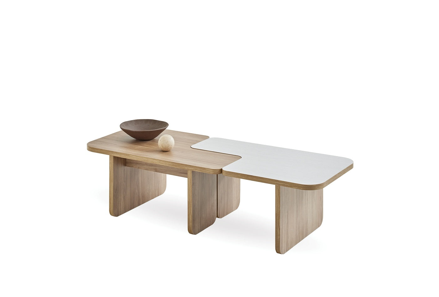 Perge Salontafel 160 x 42 cm (set van 2)