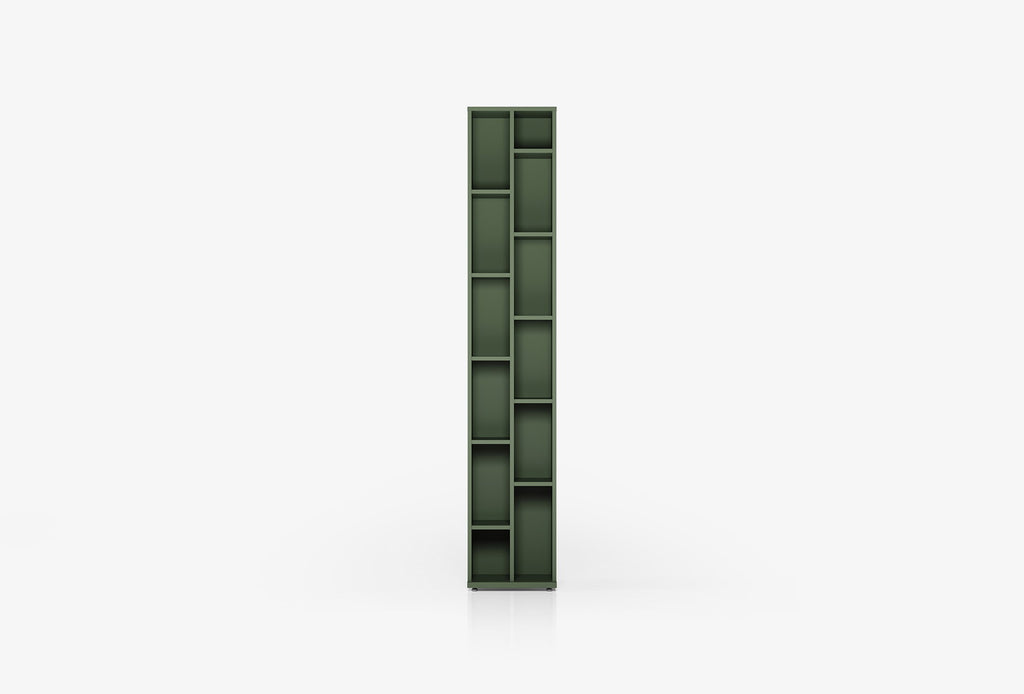 Fit & Flex Boekenkast - Groen, 40x217 cm (BxH)