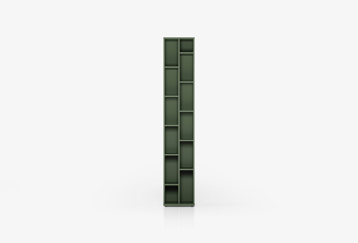 Fit & Flex Boekenkast - Groen, 40x217 cm (BxH)