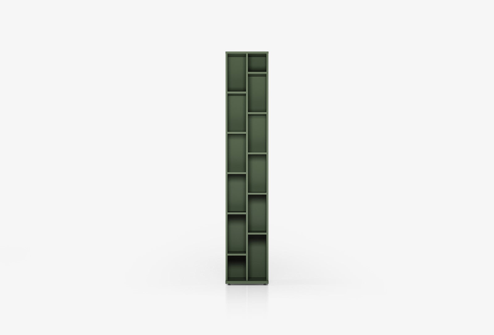 Fit & Flex Boekenkast - Groen, 40x217 cm (BxH)
