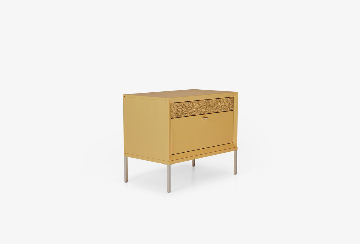 Fit & Flex 2 met Lade met Poten Module - Geel, 80x67 cm (BxH)
