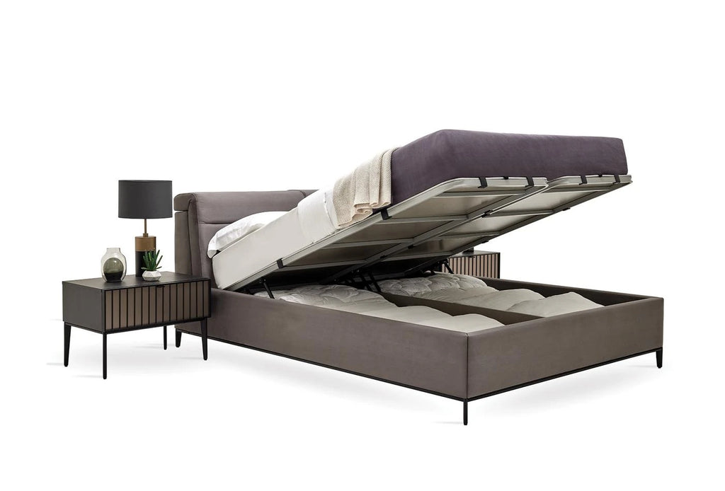 Yatas Bedding | Riga Baza Bed 160x200 | Boxsprings | Met Opbergruimte