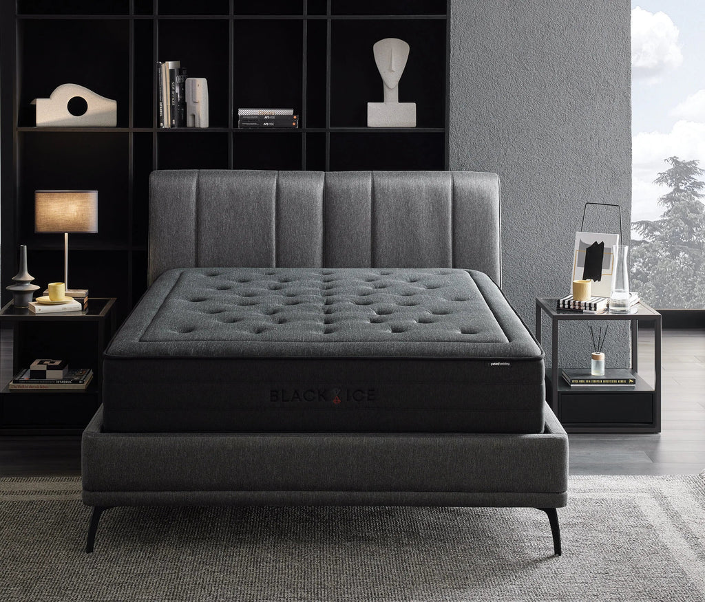 Yatas Bedding | Black Ice Baza 3 in 1 Set | Boxspring met Opbergruimte