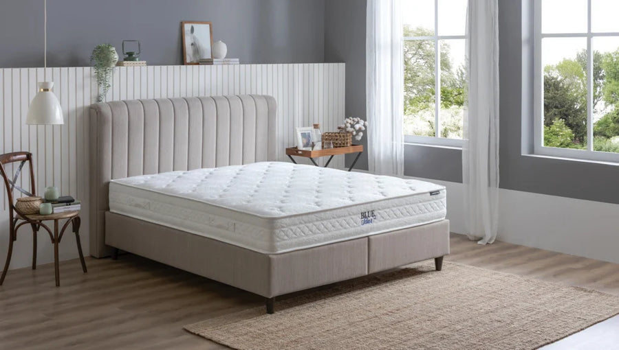 Yatas Bedding | Lento Baza Incl. Somni Hoofdbord 160x200 | Boxspring | Met Opbergruimte