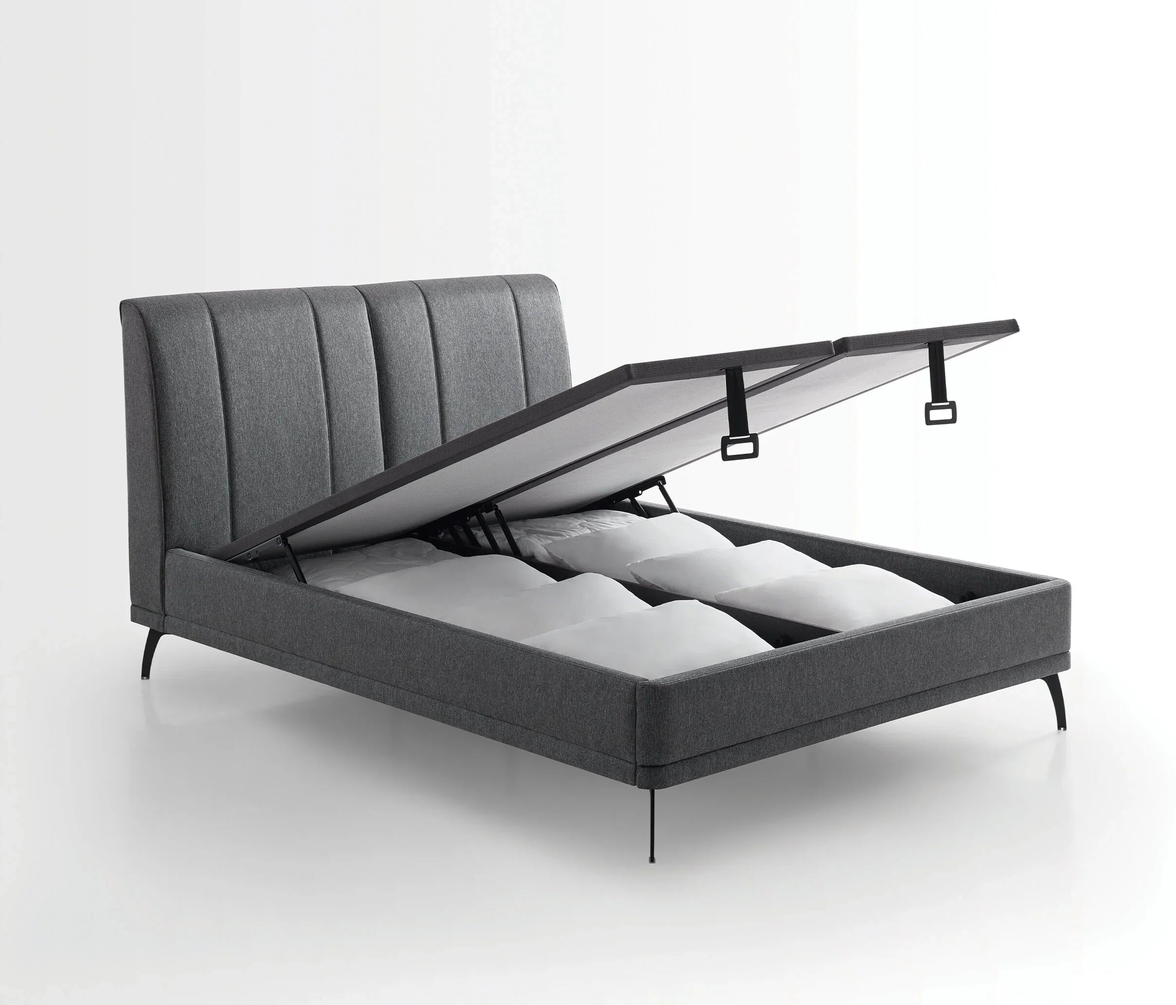 Yatas Bedding | Black Ice Baza | 2 in 1 Set | Boxspring met Opbergruimte