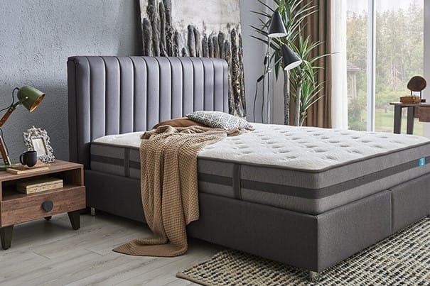 Yatas Bedding | Somni Baza Incl. Somni Hoofdbord 2 in 1 Set | Boxsprings | Met Opbergruimte