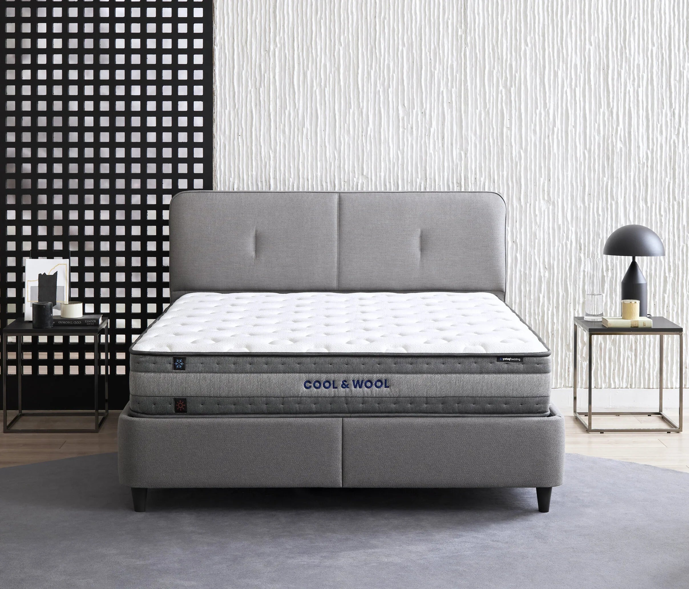 Yatas Bedding | Cool Action Baza | 3 in 1 Set | Boxspring met Opbergruimte