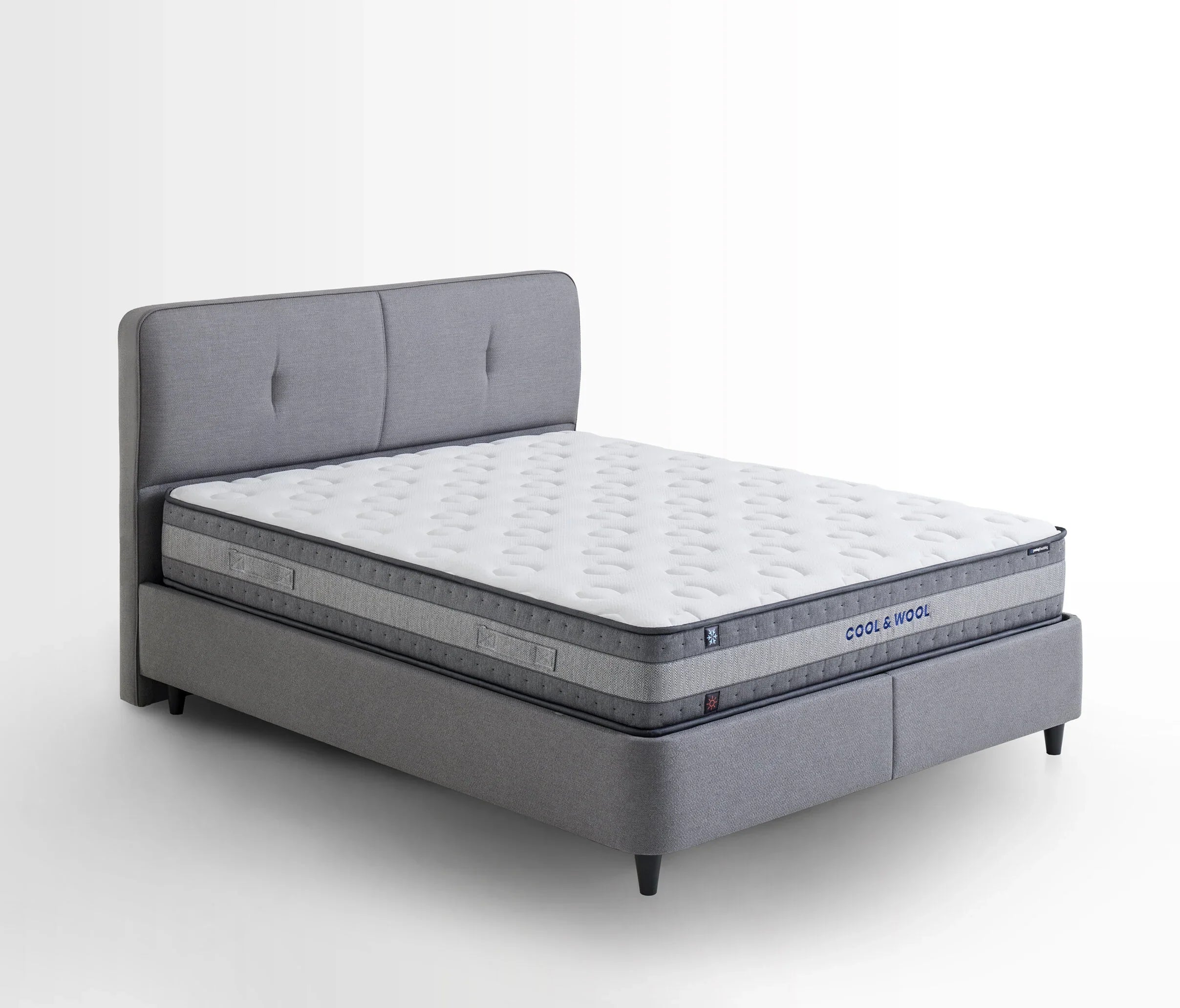 Yatas Bedding | Cool Action Baza | 3 in 1 Set | Boxspring met Opbergruimte