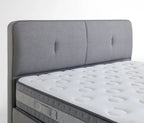 Lento Boxspring met Opbergruimte | Cool Action Hoofdbord incl. Ionic Energy Pro Matras | 3 in 1 Set - 180x200 - Creme (14207)