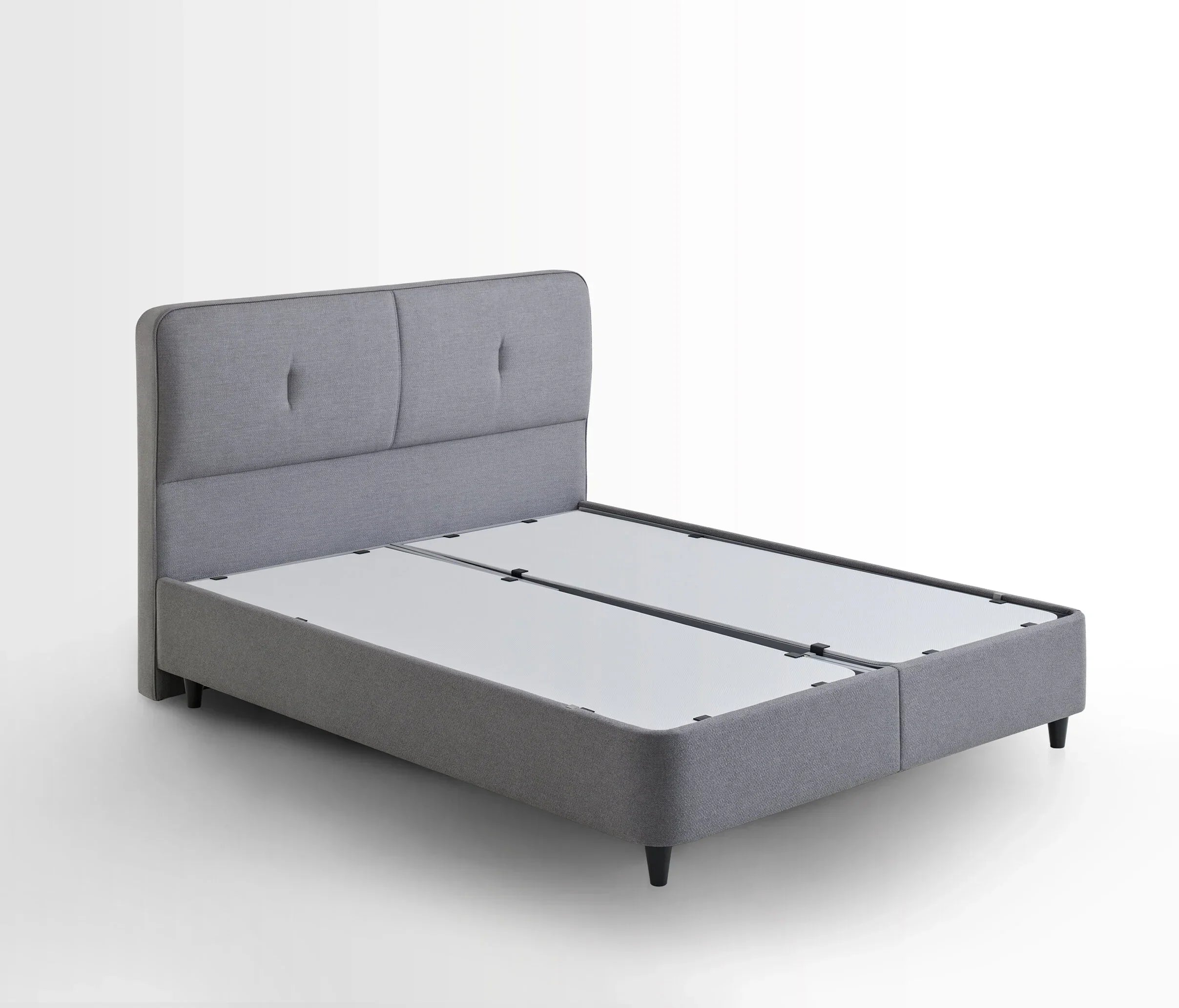 Lento Boxspring met Opbergruimte | Cool Action Hoofdbord incl. Ionic Energy Pro Matras | 3 in 1 Set - 180x200 - Creme (14207)