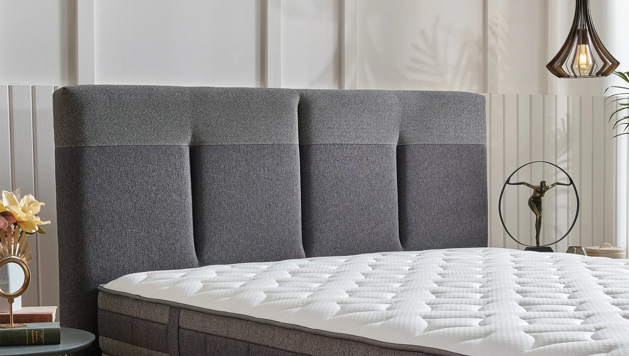 Yatas Bedding | Dream Line Baza 3 in 1 Set | Boxspring | Met Opbergruimte