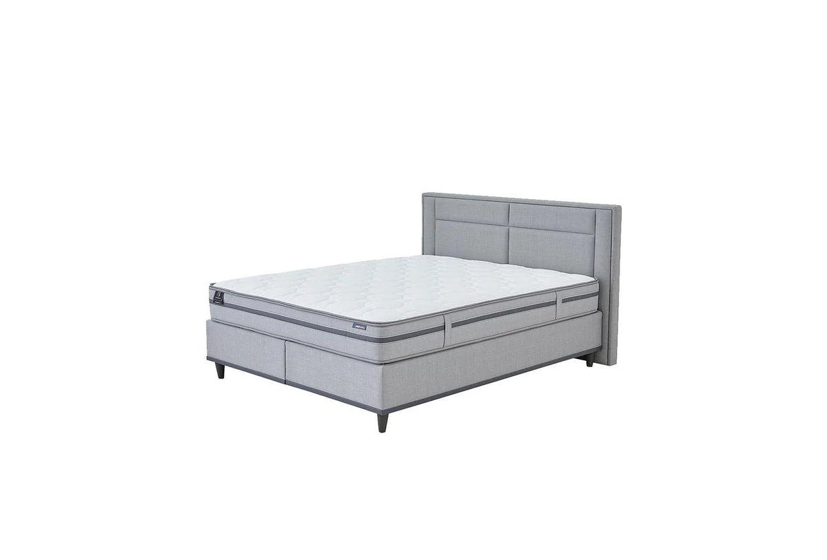 Yatas Bedding | Fresh Sense Baza 3 in 1 Set 160x200 Grijs 4705 | Boxsprings | Met Opbergruimte