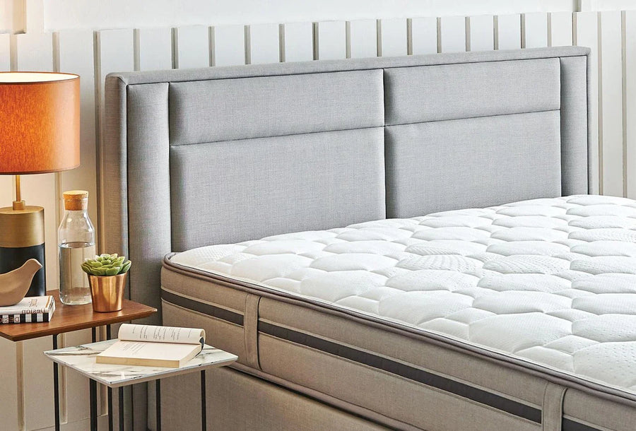 Yatas Bedding | Fresh Sense Baza 3 in 1 Set 160x200 Grijs 4705 | Boxsprings | Met Opbergruimte