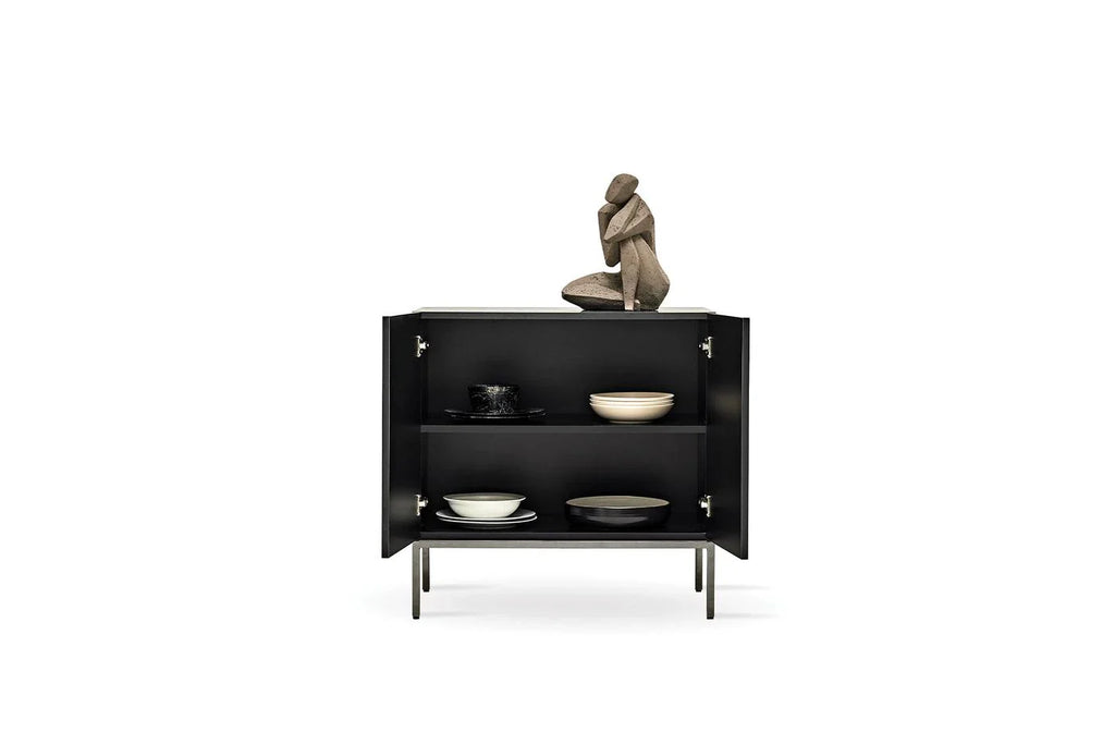 Legato Dressoir Kast met 2-Deuren Zwart