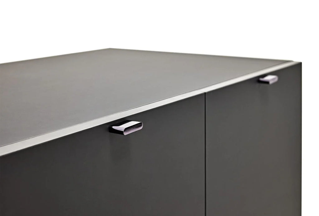 Legato Dressoir Kast met 2-Deuren Zwart