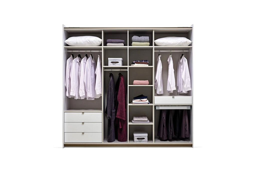 Legato Schuifdeurkast 240cm Wit
