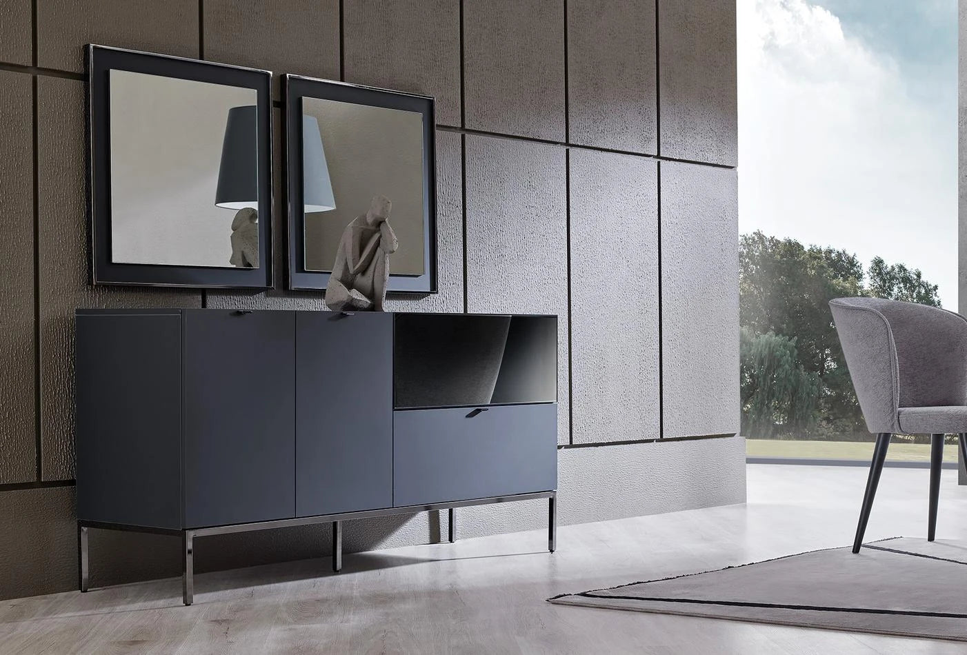Legato Dressoir Kast Zwart