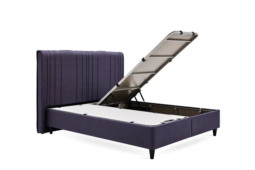 Yatas Bedding | Lento Baza Incl. Hoofdbord 140x200 | Boxspring | Met Opbergruimte