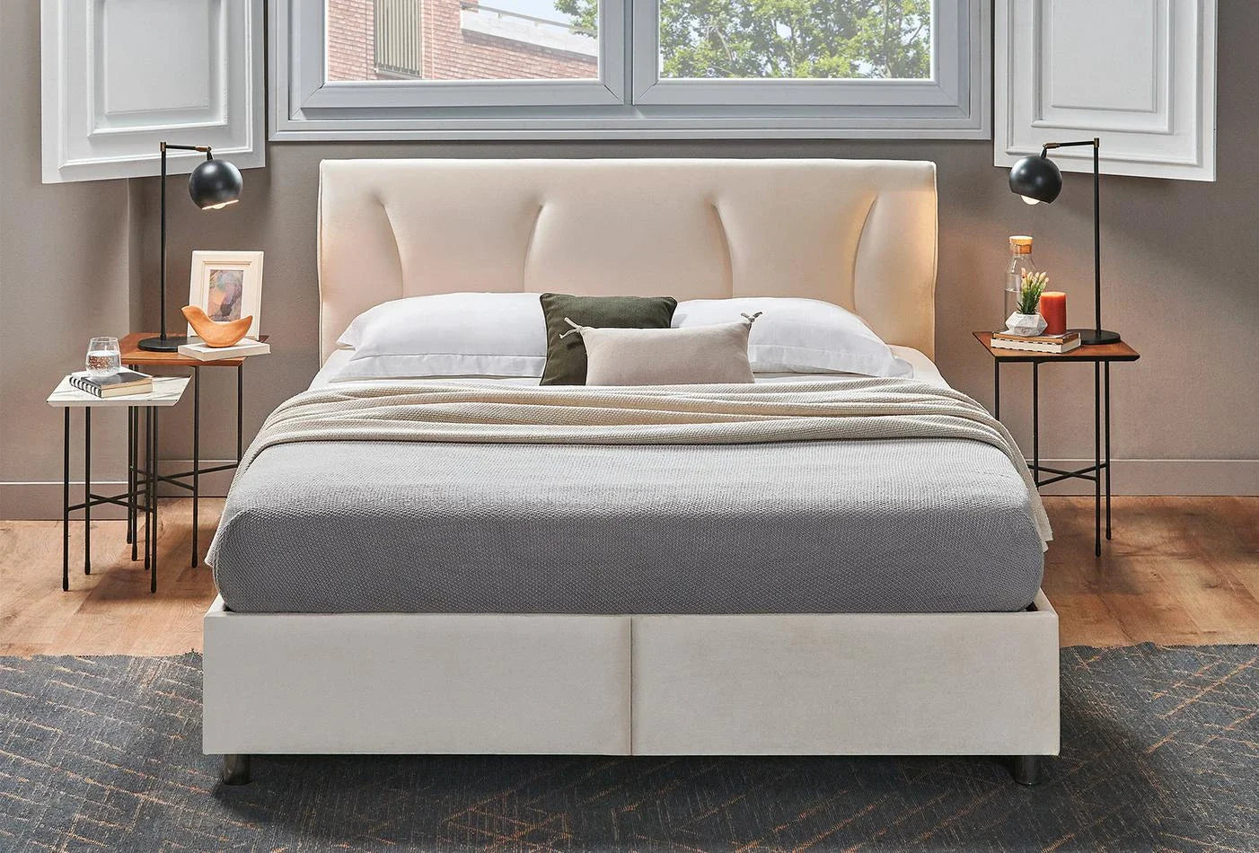 Yatas Bedding | Linea Baza 160x200 | 3 in 1 Set | Boxspring | Met Opbergruimte