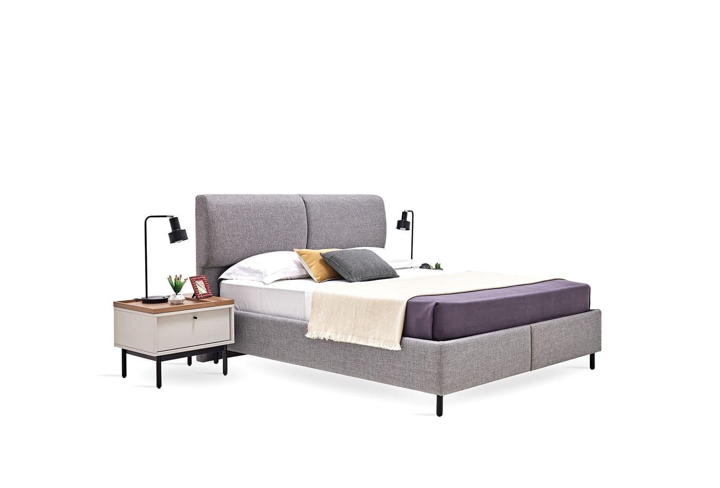Yatas Bedding | Loreto Baza Exclusive Set 1 | Boxsprings | Met Opbergruimte